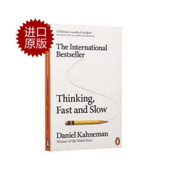 英文原版Thinking, Fast and Slow快思慢想 又名:思考快与慢