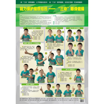 视力保护按摩挂图：“三动”眼保健操 pdf epub mobi 下载