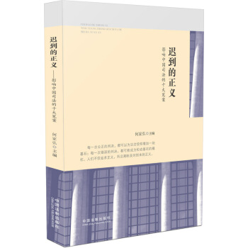 迟到的正义：影响中国司法的十大冤案 pdf epub mobi 下载