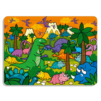 邦臣小紅花：動手動腦玩拼圖11（4-6歲）（48塊） [4-6歲] pdf epub mobi 下载