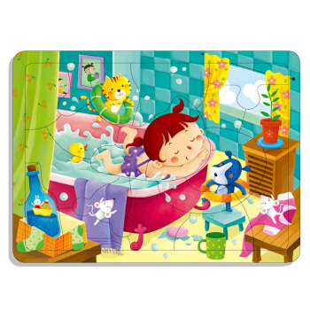 邦臣小红花：动手动脑玩拼图7（3-4岁）（20块） [3-4岁] pdf epub mobi 下载