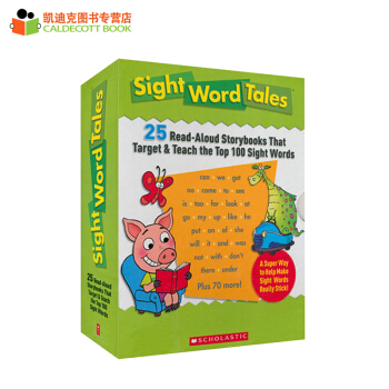 Sight Word Tales 常見詞美國學樂齣版社零基礎入門故事盒25冊平裝6-8歲 pdf epub mobi 下载