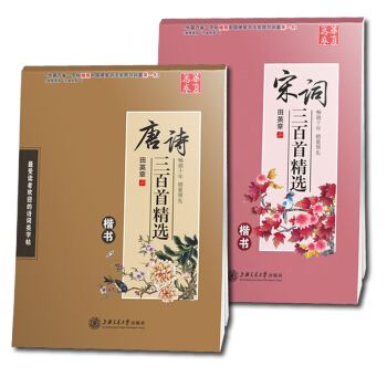 华夏万卷字帖田英章硬笔书法楷书字帖入门:唐诗+宋词精选三百首钢笔字帖