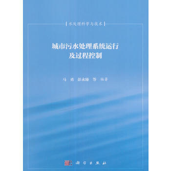 城市污水处理系统运行及过程控制 科学出版社 pdf epub mobi 下载
