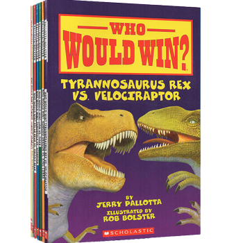 Scholastic Who Would Win 8冊 猜猜誰會贏 兒童科普讀物 英文原版繪本