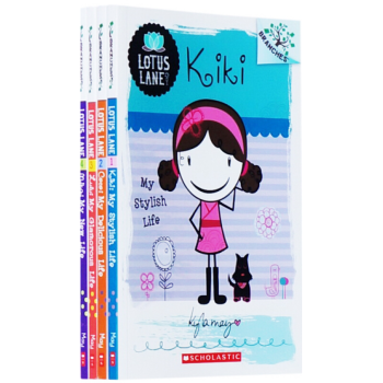 英文原版 Lotus Lane 4册 女生日记桥梁章节书 Branches 学乐大树系列 pdf epub mobi 电子书 下载