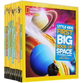 Little Kids First Big Book 9冊百科精裝 美國國傢地理 英文原版繪本