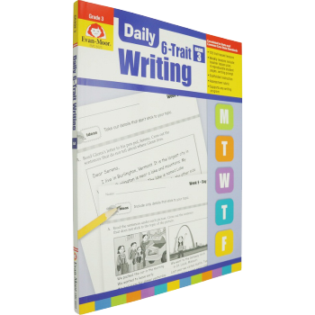 Daily 6 Trait Writing 3年級 加州教材 Evan Moor 英文原版