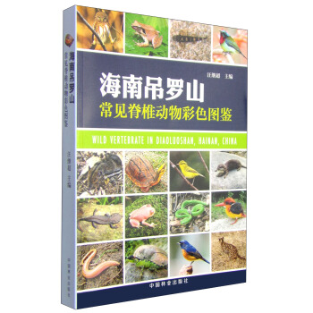 海南吊罗山常见脊椎动物彩色图鉴 [Wild Vertebrate in Diaoluoshan, Hainan, China] pdf epub mobi 下载