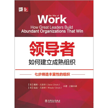 领导者如何建立成熟组织 pdf epub mobi 下载