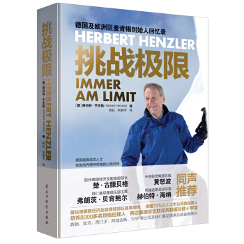 挑战极限：麦肯锡德国及欧洲区创始人回忆录 pdf epub mobi 电子书 下载