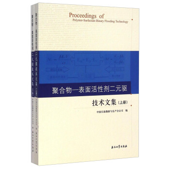 聚閤物——錶麵活性劑二元驅技術文集（套裝上下冊） [Proceedings of Polymer-Surfactant Binary Flooding Technology] pdf epub mobi 下载