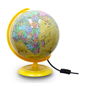 20CM PVC中英文政區海洋黃版地球儀（燈光型） pdf epub mobi 電子書 下載