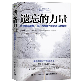 遗忘的力量:清理大脑混乱,提升思维能力的六项脑力技能