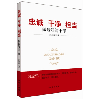 忠誠 乾淨 擔當：做最好的乾部 pdf epub mobi 下载