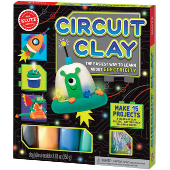 KLUTZ Circuit Clay Science Kit 学习电的简单方法 英文原版绘本