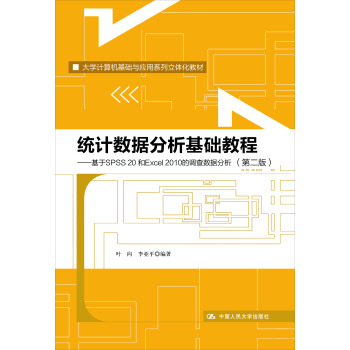统计数据分析基础教程（第二版）：基于SPSS 20和Excel 2010的调查数据分析（第二版） pdf epub mobi 下载