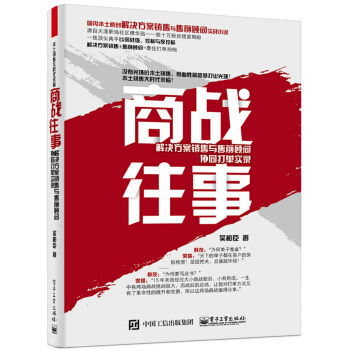 商战往事：解决方案销售与售前顾问协同打单实录 pdf epub mobi 下载