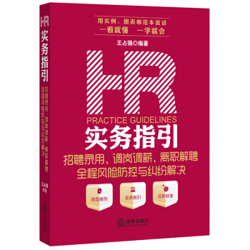 HR实务指引：招聘录用、调岗调薪、离职解聘全程风险防控与纠纷解决 pdf epub mobi 下载
