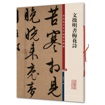 文徵明书梅花诗(彩色放大本中国著名碑帖·第一辑) pdf epub mobi 下载
