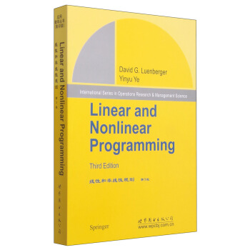 线性和非线性规划（第3版） [Linear and Nonlinear Programming] pdf epub mobi 电子书 下载