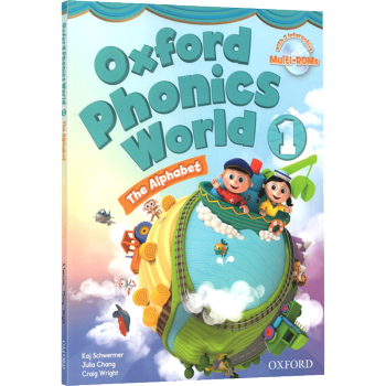 Oxford Phonics World 1 牛津自然拼讀教材 英文拼讀規則學習 英文原版