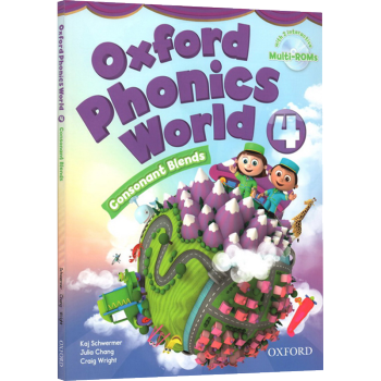 Oxford Phonics World 4 牛津自然拼读教材 英文拼读规则学习 英文原版