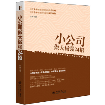 小公司做大做强24招/去梯言系列 pdf epub mobi 下载