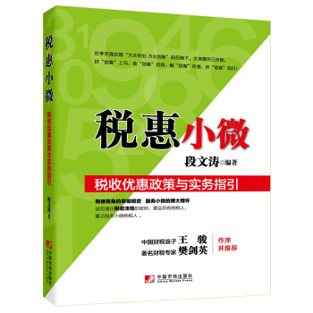 税惠小微：税收优惠政策与实务指引 pdf epub mobi 电子书 下载
