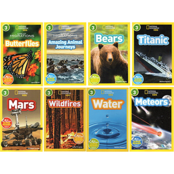 美國國傢地理分級讀物 National Geographic Readers L3 8冊 英文原版 pdf epub mobi 電子書 下載