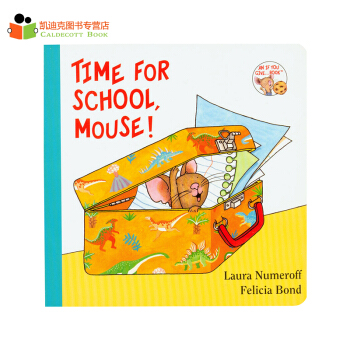 廖彩杏書單 If You Give… Time for School, Mouse! 紙闆
