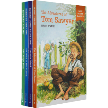 Easy Reader Classics 英文原版绘本 4册全彩插图漫画版世界经典名著 pdf epub mobi 下载