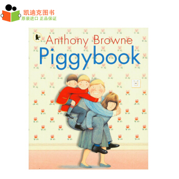 英文原版繪本 Anthony Browne作品: Piggybook 硃傢故事 平裝#