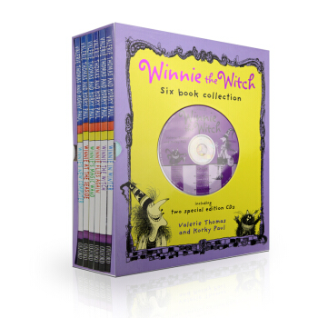 Winnie the Witch 女巫溫妮(6書含2張CD)英文平裝 【4-6歲】