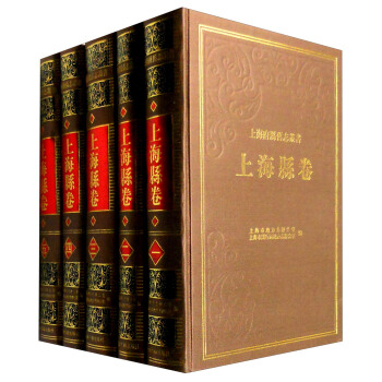 上海府縣舊誌叢書：上海縣捲（套裝共5冊） pdf epub mobi 下载