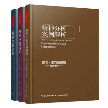 包邮精神分析诊断：理解人格结构+精神分析案例解析+精神分析实践指导共三本麦克威廉斯 pdf epub mobi 下载