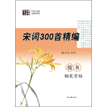 楊子實 宋詞300首精編 楷書鋼筆字帖