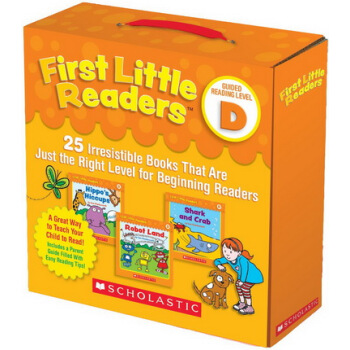 英文原版绘本 儿童启蒙 First Little Readers D 25册小读者系列家长阅读指导
