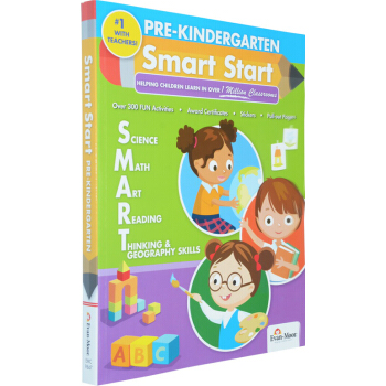 Skill Sharpeners 綜閤版 幼兒園級 Smart Start Pre-K 英文原版