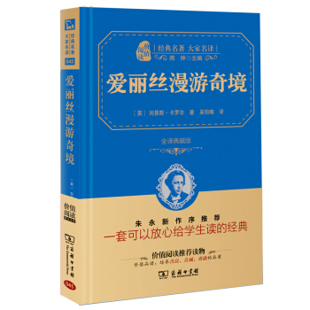 愛麗絲漫遊奇境 經典名著 大傢名譯（新課標 無障礙閱讀 全譯本精裝 ） pdf epub mobi 電子書 下載