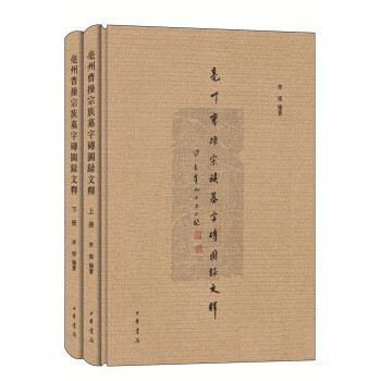 亳州曹操宗族墓字磚圖錄文釋（套裝上下冊） pdf epub mobi 下载