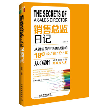 销售总监日记 pdf epub mobi 下载