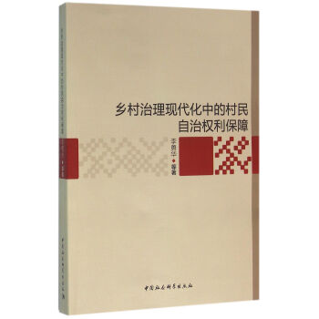 乡村治理现代化中的村民自治权利保障 pdf epub mobi 下载