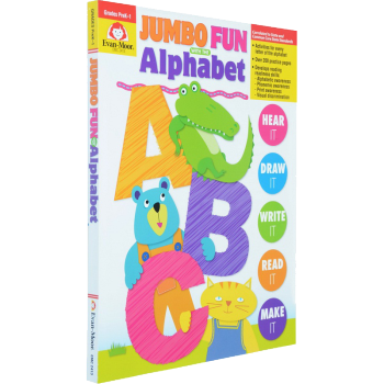 Jumbo Fun with the Alphabet 加州教材 词汇 Evan Moor 英文原版 pdf epub mobi 下载