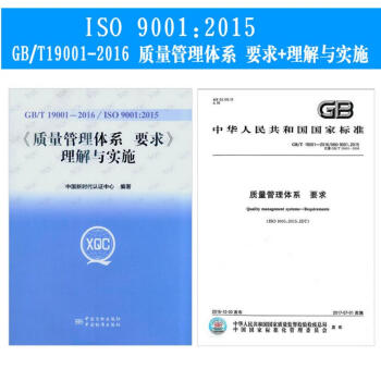 正版 GB/T 19001-2016/ISO 9001：2015 質量管理體係 要求規範 pdf epub mobi 下载