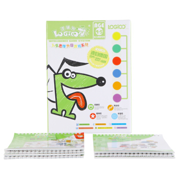 逻辑狗儿童思维升级游戏系统4-5岁（简装） [4-5岁] pdf epub mobi 电子书 下载