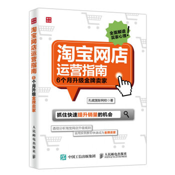 淘宝网店运营指南 6个月升级金牌卖家 pdf epub mobi 下载