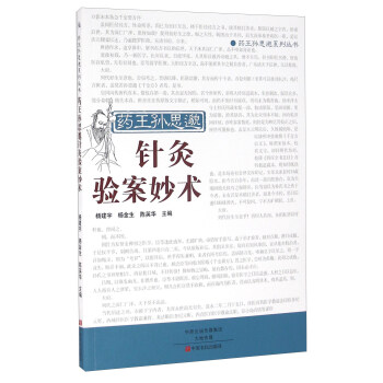 药王孙思邈针灸验案妙术 pdf epub mobi 下载