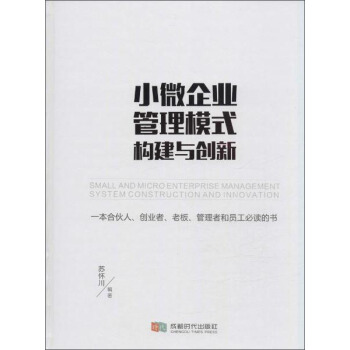 小微企业管理模式构建与创新 pdf epub mobi 下载
