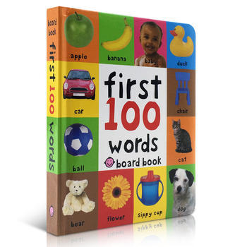 英文原版 First 100 Words 圖解字詞典初級入門100個單詞進口正版紙闆書 pdf epub mobi 電子書 下載